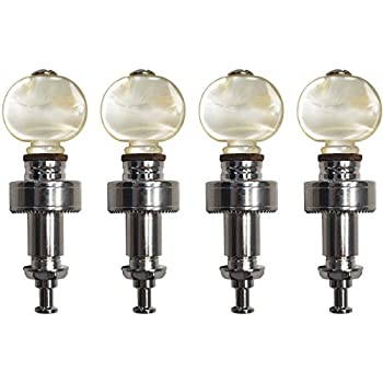 ゴールデンゲート デラックス パンケーキ 惑星スタイル バンジョー トナー ニッケル製 3/8インチ4個セット (P-130)（中古品）