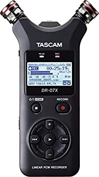 TASCAM タスカム - USB オーディオインターフェース搭載 ステレオ リニアPCMレコーダー DR-07X（中古品）