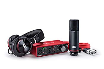 Focusrite Scarlett 2i2 3rd Gen Studio Pack オーディオインターフェイス バンドルパック（中古品）