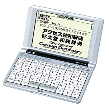 SEIKO IC DICTIONARY SR-T7010 (18コンテンツ 第2外国語モデル ドイツ語)（中古品）