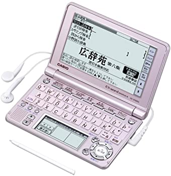 CASIO Ex-word 電子辞書 XD-SF6200PK スウィートピンク 音声対応 100コンテンツ 多辞書総合モデル 5.3型液晶クイックパレット付き 限定カラー（中古品）の通販は 8,372円