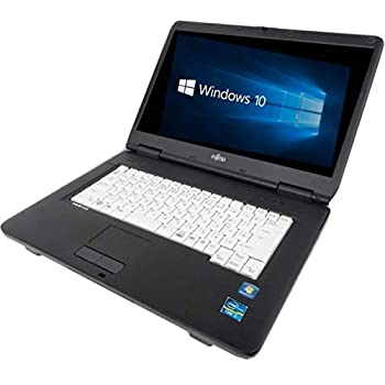 富士通 A550/A/新世代Core i5 2.4GHz/メモリ4GB/HDD160GB/DVDドライブ/大画面15インチ/無線LAN搭載（中古品）