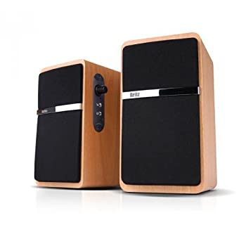 Britz 2.0Ch プレミアム USB パワード スピーカー Z-2100 ピナクル2 、2.0 CH ダイナミック アコースティック サウンド 、MDF 木製 コンピュータ（中古品）の通販は