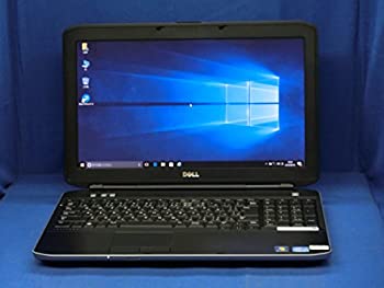 デル Latitude E5530 ノートパソコン Core i5 3210M メモリ4GB HDD500GB DVDスーパーマルチ Windows10 Professional 64bit（中古品）