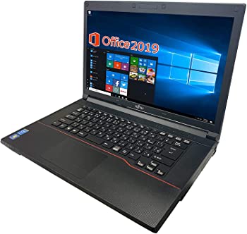 日本製PC ノートパソコン 富士通 A574/MX【OS Win10 搭載/テンキー/四世代Core i5(4310M)2.7GHz/メモリ8GB/SSD240GB/15.6インチ液晶/DVD-ROM/無（中古品）