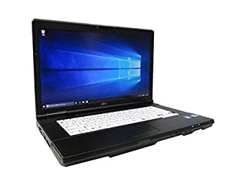 ノートパソコン SSD搭載 第3世代 Core i3搭載 FUJITSU LIFEBOOK A572/F/Win10搭載/無線&DVD再生OK&Webカメラ&HDMI出力（中古品）