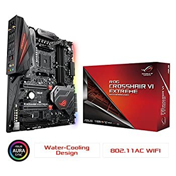 ASUS AMD X370搭載 マザーボード AM4 Socket対応 ROG CROSSHAIR VI EXTREME 【E-ATX】（中古品）