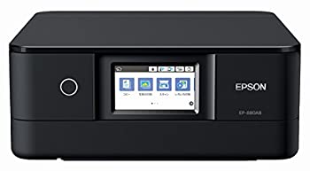 エプソン プリンター A4 インクジェット 複合機 カラリオ EP-880AB ブラック(2017年モデル)（中古品）