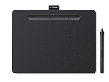 ワコム ペンタブレット Wacom Intuos Mediumワイヤレス TCTL6100WL/K0（中古品）