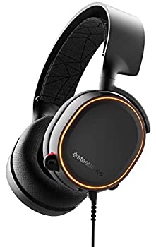密閉型 ゲーミングヘッドセット SteelSeries Arctis 5 Black (2019 Edition) 61504（中古品）