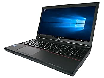 ノートパソコン【Windows10】富士通 LIFEBOOK A573/G (第3世代Core i5 2.7GHz / メモリ4GB / HDD320GB / DVD-ROM / 無線LAN内蔵)（中古品）
