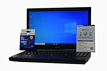 ノートパソコン  富士通 FMV LIFEBOOK A574 第4世代 Core i5 4300M HD 15.6インチ 8GB/320GB/DVDROM/テンキー付フルキーボード/Windows 10 Wi-Fi（中古品）