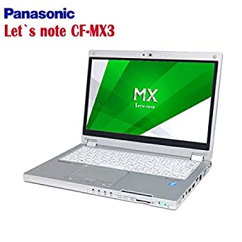 【SSD 256GB】Panasonic Let`s note CF-MX3 第4世代Core i5 2.0GHz/メモリ8GB/12.5インチ/無線LAN Bluetooth/タッチパネル対応2in1【スタイラス（中古品）の通販は 19,888円