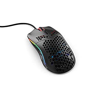 Glorious ゲーミングマウス Model O- Mouse Matt Black 小型 軽量 ハニカムデザイン オムロンスイッチ搭載 マットブラック（中古品）の通販は