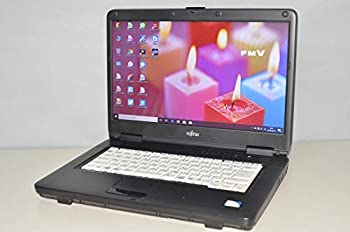 ノートパソコン Windows10 大容量HDD320GB 富士通 A540/B Celeron/4GB/15.4インチ/DVD/便利なソフト多数（中古品）