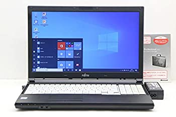 富士通 LIFEBOOK A576/P Core i5 6300U 2.4GHz/8GB/256GB(SSD)/Multi/15.6W/FWXGA(1366x768)/Win10(中古品)