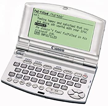 CANON wordtank IDF-2200E (5コンテンツ 英語モデル コンパクトサイズ)（中古品） 6,895円