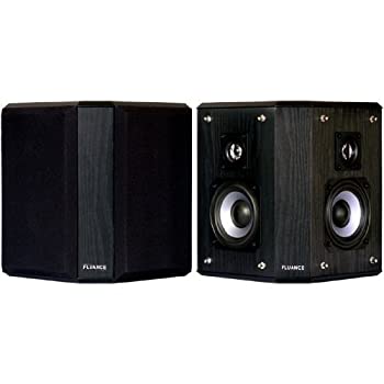 Fluance AVBP2 Home Theater Bipolar Surround Sound Satellite Speakers [並行輸入品]（中古品）