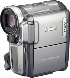 Canon ハイビジョンデジタルビデオカメラ iVIS (アイビス) HV10 バーニッシュシルバー IVISHV10(S)（中古品）