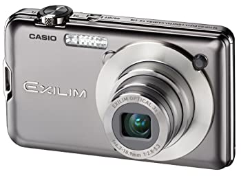 CASIO デジタル写真器 EXILIM (エクシリム) EX-S10 しろがね色 EX-S10SR（中古品）