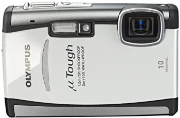 OLYMPUS 防水デジタルカメラ μTOUGH-6000 ホワイト μTOUGH-6000WHT（中古品）