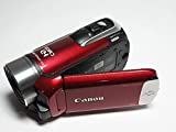 Canon フルハイビジョンビデオカメラ iVIS HF R10 レッド IVISHFR10RD (内蔵メモリ8GB)（中古品）