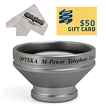 Opteka 2?x望遠コンバータ磁気マグネットレンズfor Rollei D 330? D 4200、DF 3000、DT 3200、DT 4000、DT 4200、DK 3000デジタルカメラ（中古品）
