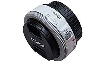 Canon EF 40mm f / 2.8?STM Pancakeレンズ(ホワイト)（中古品）