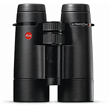 Leica 7x42 Ultravid HD Plus Water Proof  Roof Prism Binocular with 8.0 Degree Angle of View  Black. by Leica（中古品）