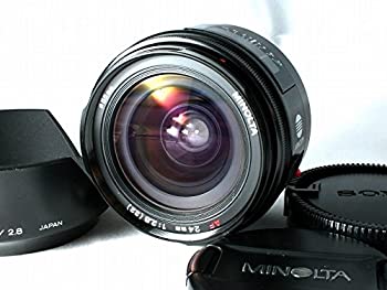 Minolta AF 24mm F2.8 □広角 ソニー用 MINOLTA AF 24mm F2.8 New ミノルタ