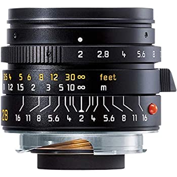 Leica M 28?MM F / 2?Summicron Aspherical???ブラック（中古品）