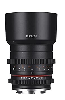 Rokinon cv50?m-mft 50?mm t1.3コンパクト高速度Cineレンズfor Micro Four Thirds、ブラック（中古品）