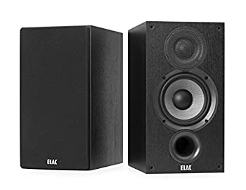 ELAC Debut 2.0 B5.2 本棚スピーカー ブラック ペア Black DB52-BK（中古品）