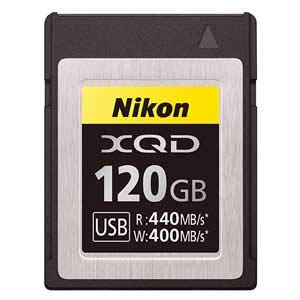 Nikon XQDメモリーカード ブラック 120GB MC-XQ120G（品