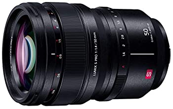 パナソニック 大口径標準単焦点レンズ フルサイズミラーレス一眼 Lマウントシステム用 ルミックス LUMIX S PRO 50mm F1.4 ブラック S-X50（中古品）の通販は 209,720円