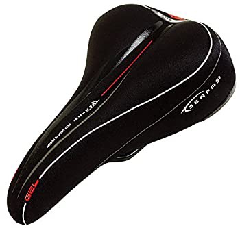 SERFAS(サーファス) 自転車 サドル コンフォート 衝撃吸収 ユース KS-264 229X140 ブラック 652071（中古品）の通販は