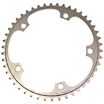 SHIMANO(シマノ) デュラエースTrack チェーンリング 1/2インチx1/8インチ46T NJS 厚歯 Y16S46001（中古品）の通販は