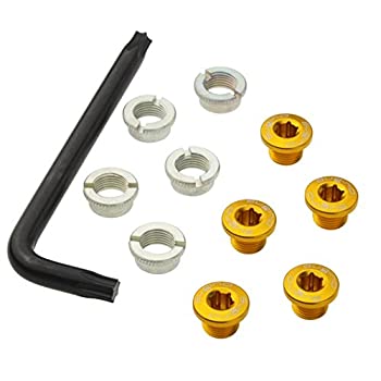 Sugino(スギノ) 701 アルミ SINGLEネジセット ゴールド（中古品）