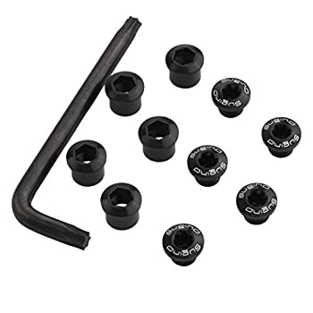 Sugino(スギノ) 703 アルミ DOUBLEネジセット ブラック（中古品）