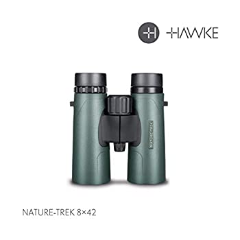 Hawke Opticsスポーツ35103?nature-trek双眼鏡、グリーン、10?x 42（中古品）