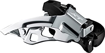 SHIMANO(シマノ) フロントディレイラー FD-T8000 ローポジションバンドタイプ アダプタ付 トップスイング デュアルプル 3X10S 63-66度 φ34.9mm（中古品）