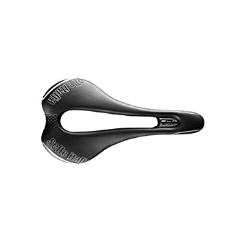 SELLE ITALIA(セライタリア) SLR TM Mn BLK S Super Flow サドル・重量:203g ・幅:135mm ・長さ:275mm ・レール素材:中空マンガネーゼ(7mm)（中古品）