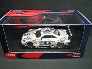 エブロ 1/43 宝山クラフト SC430 スーパーGT500 2008 #35 ホワイト 完成品（中古品）