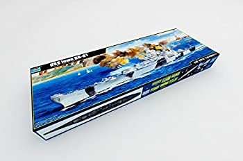 トランペッター 1/200 アメリカ海軍戦艦 BB-61 アイオワ プラモデル（中古品）