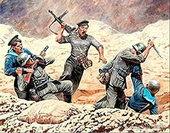 Soviet Marines and German Infantry. Eastern Front Battle 1/35 Master Box 35152.（中古品）