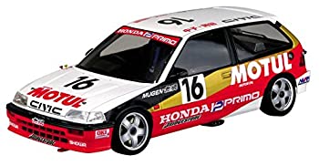 青島文化教材社 1/24 スカイネット BEEMAXシリーズ ホンダ シビック EF3 グループAレース 1988 MOTUL プラモデル NO.10（中古品）