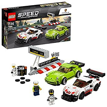 レゴ(LEGO) スピードチャンピオン ポルシェ 911 RSR と 911 ターボ 3.0 75888（中古品）