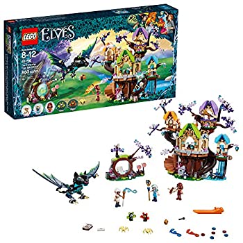 LEGO Elves the Elven Star Tree Bat Attack 41196 Building Kit (883