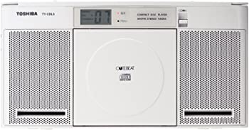 TOSHIBA CDラジオ ホワイト TY-CDL5(W)（中古品）