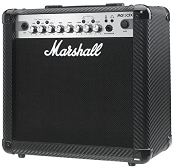 Marshall(マーシャル) 4ch デジタル・エフェクツ & プログラマブル・コンボギターアンプ 15W MG15CFX（中古品）